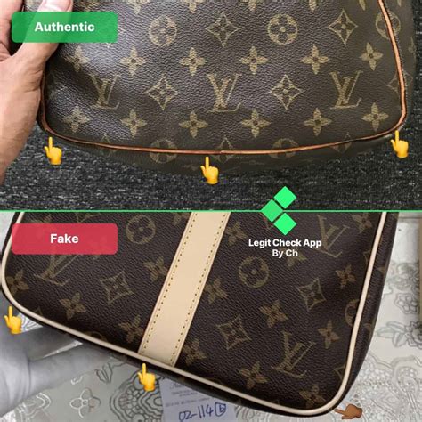 louis vuitton fake or real bag|how to check if Louis Vuitton is real.